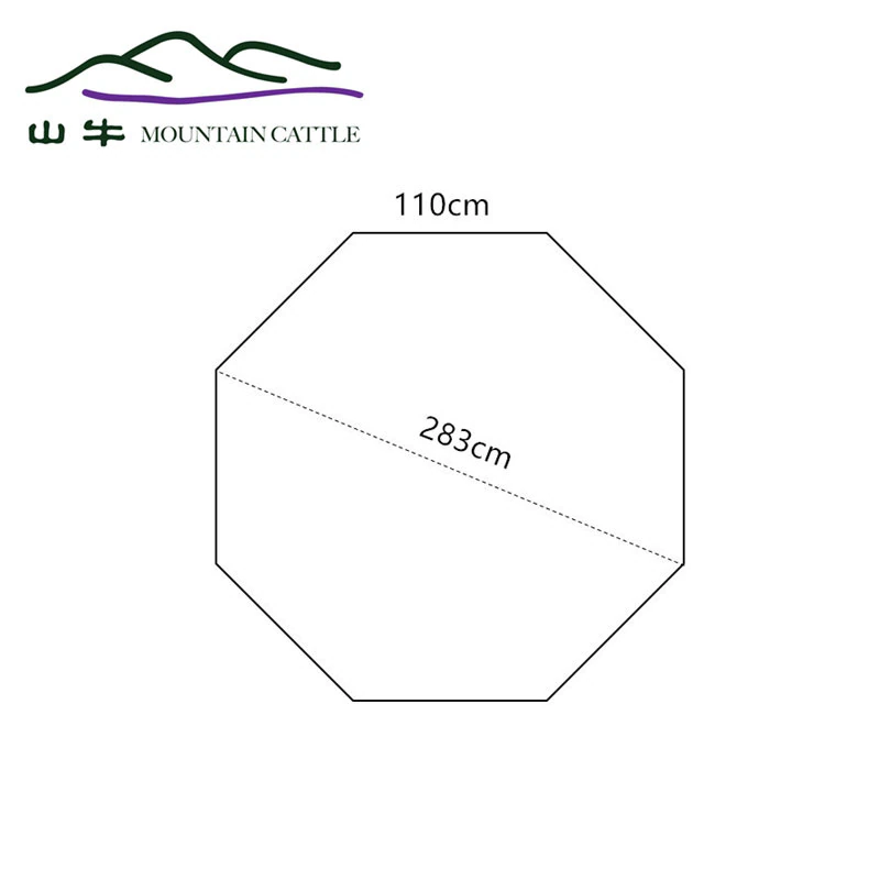 Cheap Goat Tents Ultralight Camping Pyramid Tent 3 4 Person 210T Large Rodless Teepee Tents for Family Team Outdoor Backpacking Camping Hiking Tents 